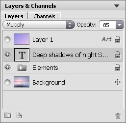 "Layers" Palette