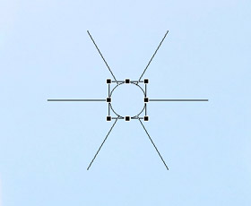 図式的な太陽