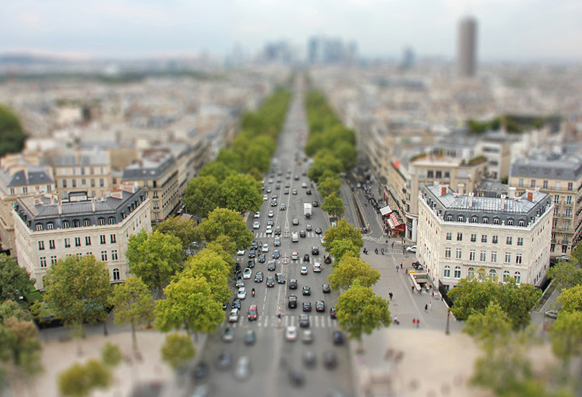 Tilt-Shift Mode